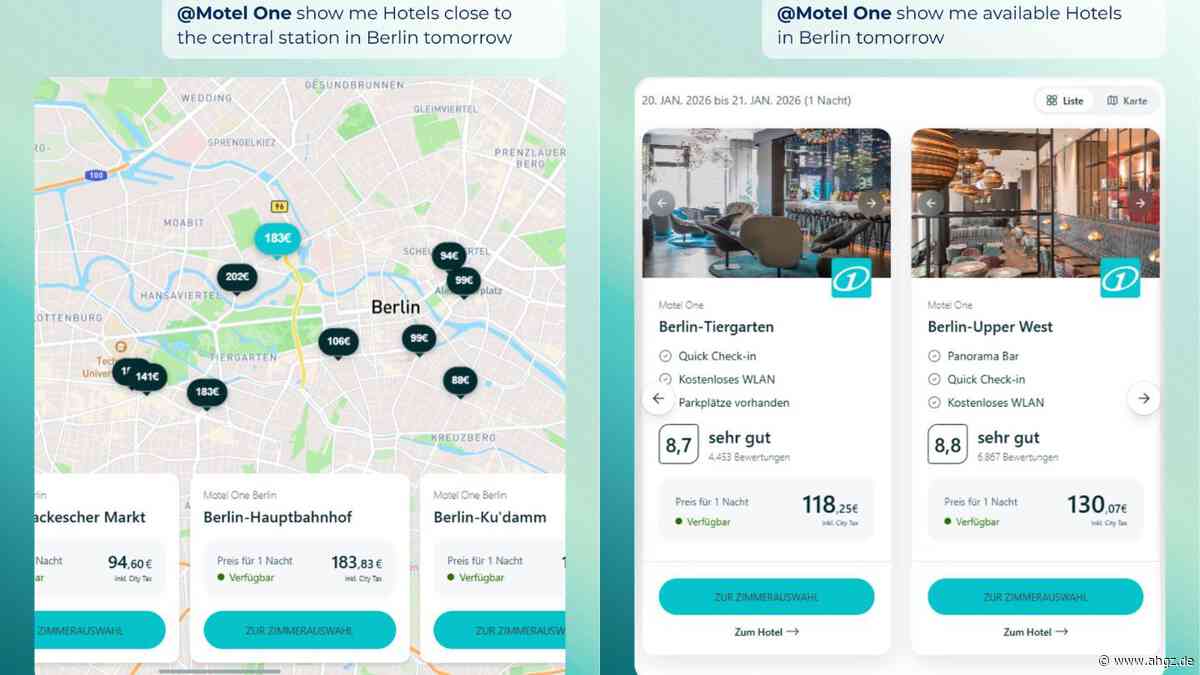 Mit The Cloud One Hotels: Motel One startet KI-assistierte Suche über ChatGPT