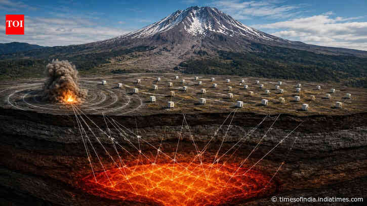 In 2014, scientists set off 23 blasts to uncover magma hidden beneath Mount St Helens