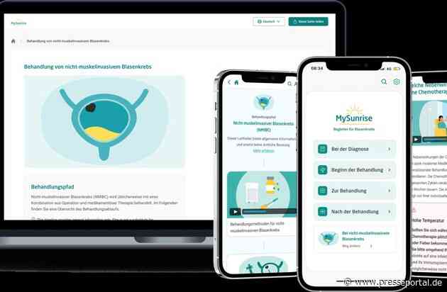 MySunrise: Neue digitale Orientierungshilfe unterstützt Betroffene mit Blasenkrebs in Deutschland