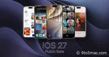 New public betas now available for iOS 27, iPadOS 27, macOS 27 Golden Gate, more