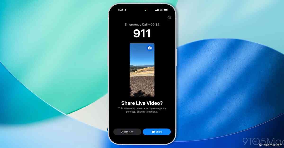 Apple’s Emergency SOS Live Video is now available in Brazil
