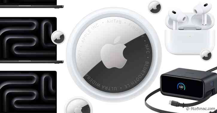 Deals: AirTag 2 best price ever from $20 each, AirPods, M5 MacBook Pro $320 off, Find My gear, more