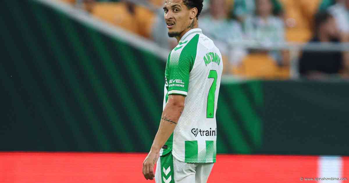 Buitenland: Antony gaat voor tweede zege met Real Betis; Veltman speelt in League Cup