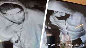 Police hunt two men after break-in at Doncaster café