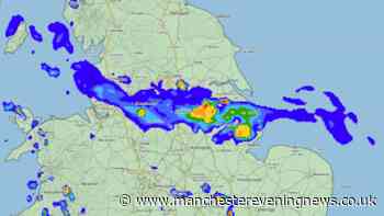 Met Office issues 19-hour thunderstorm warning for Greater Manchester ahead of heavy downpours
