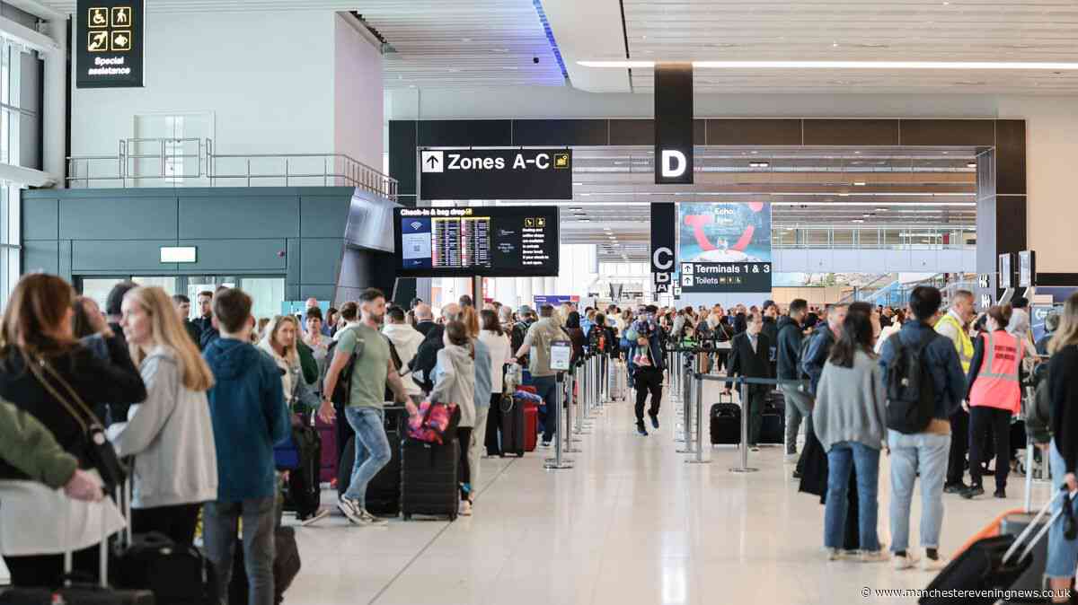 Full list of Manchester Airport delayed and cancelled flights today, Tuesday August 25