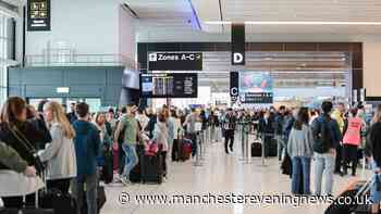 Full list of Manchester Airport delayed and cancelled flights today, Tuesday August 25