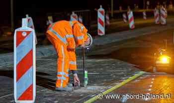 Delen N245 en N508 tussen Alkmaar en Schagen 9 nachten afgesloten