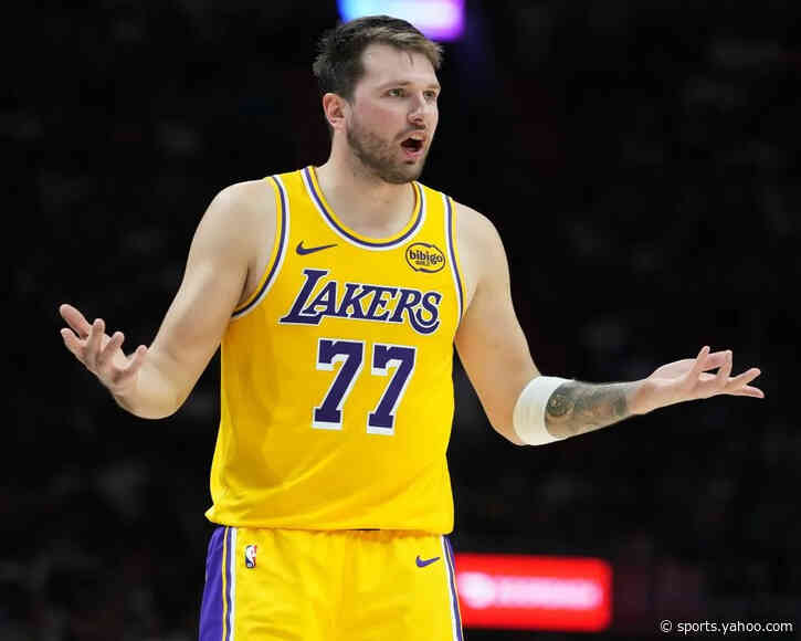 Luka Dončić looks like a superstar adrift at the Lakers