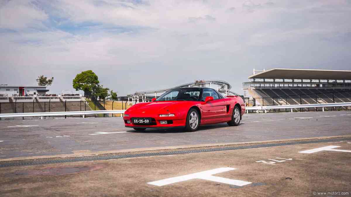 Ayrton Senna's Legendary Honda NSX Could Fetch Over $1 Million