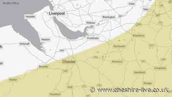 Met Office issues 19-hour Cheshire thunderstorm warning