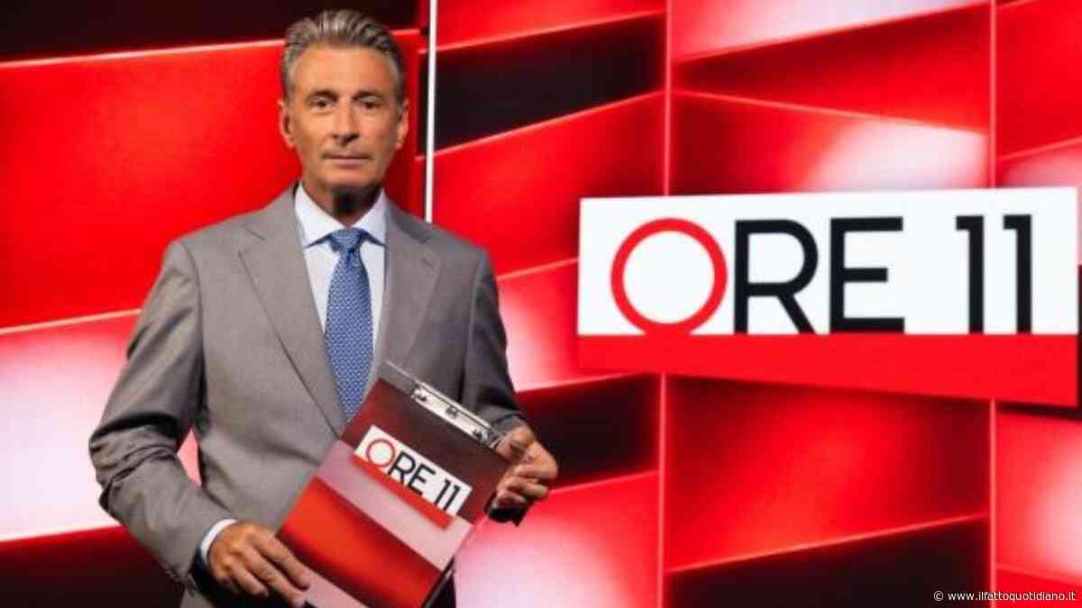 Milo Infante cambia rete ma non programma: “Ore 11” debutta al 9,6% su Rete 4, “Verità Nascoste – Il Diario” al 16,7% su Canale 5. Stessi casi, ospiti e inviati di “Ore 14”
