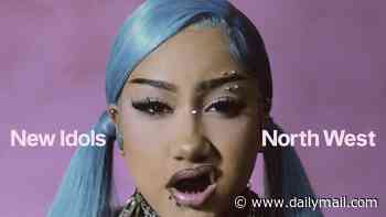 Kim Kardashian and Kanye West's daughter North, 13, says she has no interest in 'boys, vaping and doing bad stuff' as she appears in bold Dazed cover shoot