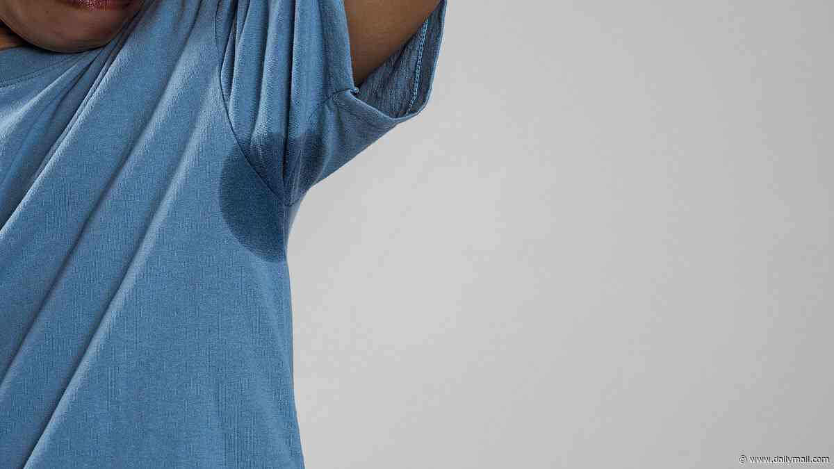 First ever cream for SWEATING approved in the UK - remedy curbs embarrassing problem by up to 90%