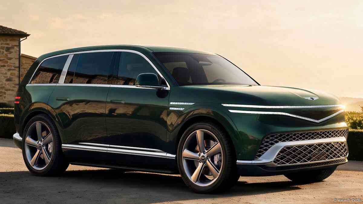 "Haben vereinfacht und gereinigt": Genesis zeigt sein neues SUV-Flaggschiff GV90 - viel Luxus, viel Last