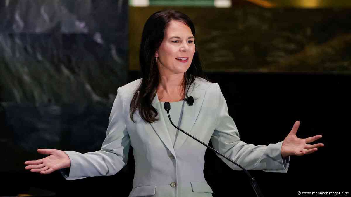 Annalena Baerbock: Erst Uno-Präsidentin, jetzt Professorin an Columbia-Universität (Kopie)