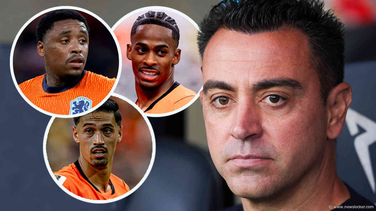 Xavi moet knoop doorhakken over Summerville, Reijnders en Bergwijn: ’Hij zou wel gek zijn als hij niet in de zandbak kijkt’