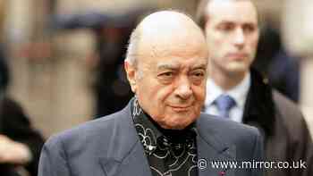 Police send Mohamed Al Fayed case file on suspect in his 80s to prosecutors