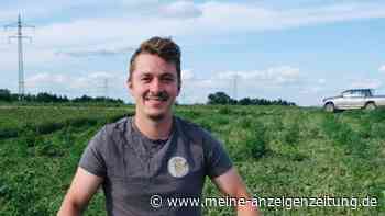 Landwirt erntet 5000 Wassermelonen in Niederding