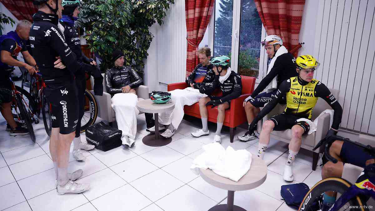 "Schmeckte himmlisch": Hunderte belohnen Hotel, das Radprofis im Hagelsturm beherbergte