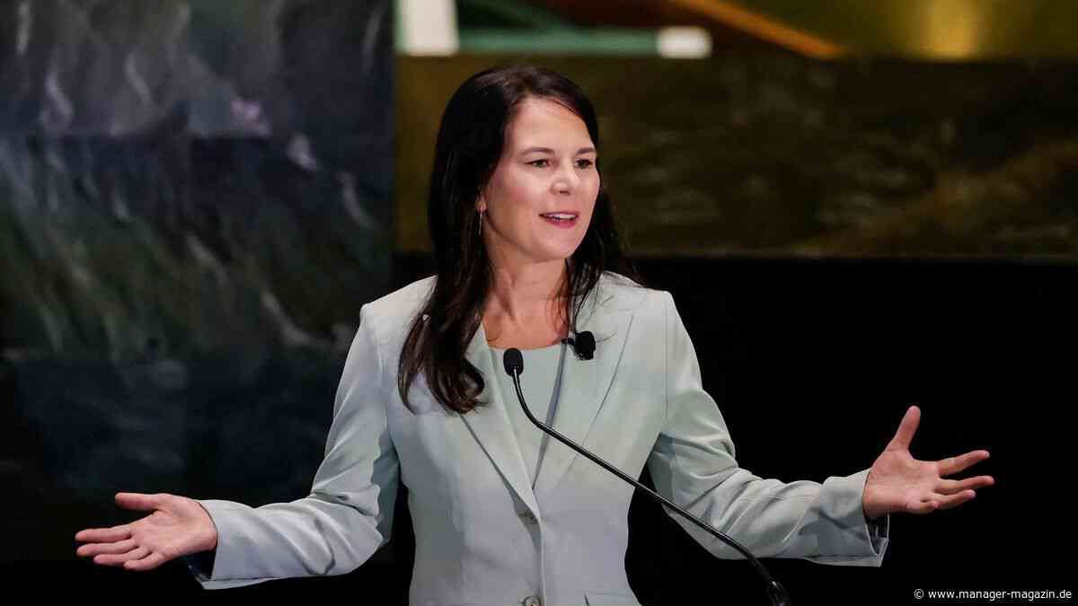 Annalena Baerbock: Erst Uno-Präsidentin, jetzt Professorin an Columbia-Universität