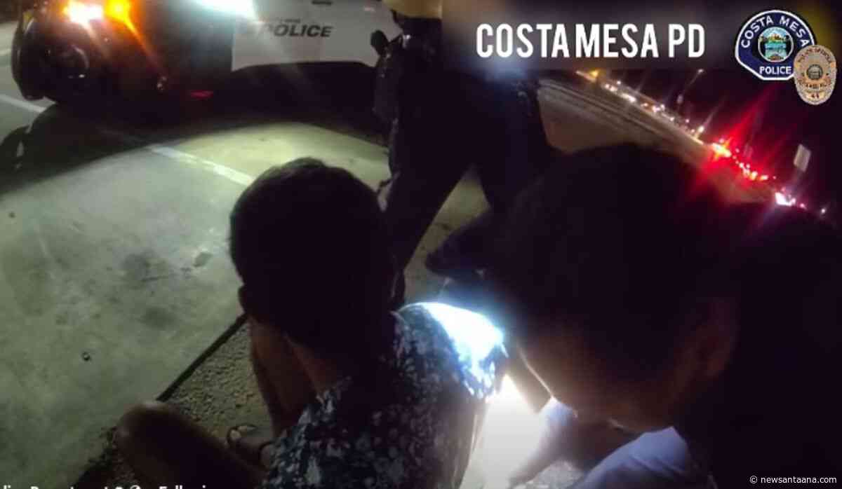 DUI driver arrested after sideswiping three cars, including a police car, in Costa Mesa