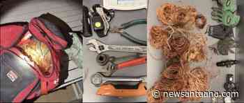 Irvine Police arrest woman with 10 pounds of stolen copper wire