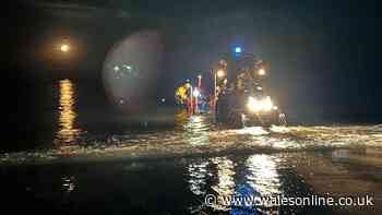 Rescue mission launched after person stranded off Port Talbot coast