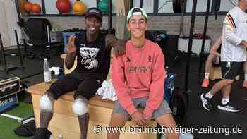 Dennis Schröder macht’s möglich: Tennis-Talent trainiert bei den Basketballstars