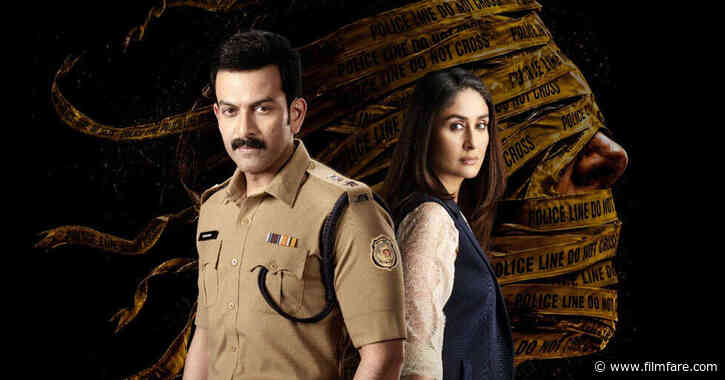 Kareena Kapoor Khan and Prithviraj Sukumaran Get Tangled in The Lines of Law in Daayras New Poster