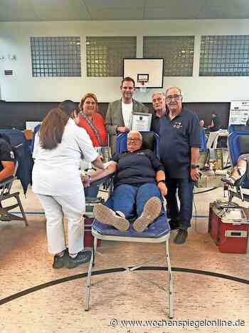 Jubiläum bei der DRK-Blutspende