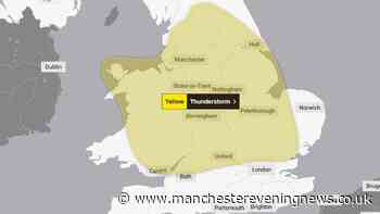 Full list of 66 UK areas hit with Met Office thunderstorm warning where flooding could cause 'danger to life'