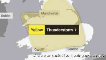 Greater Manchester hit with TWO thunderstorm warnings this week as heavy rain forecast