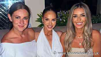 Vicky Pattison parties in Newcastle as she films 'top secret' TV project on home turf