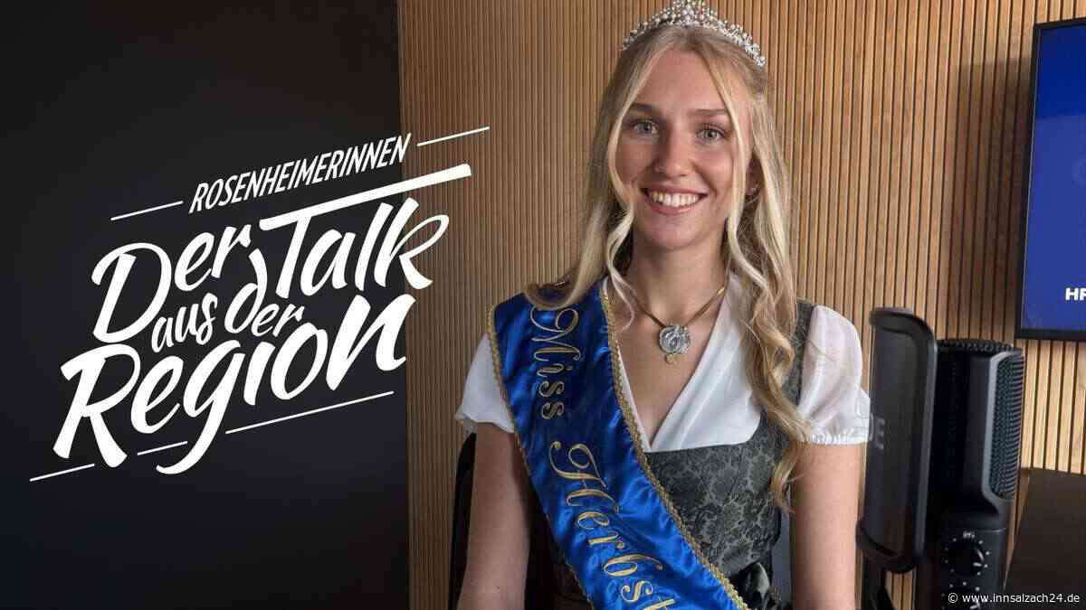 Miss Herbstfest Katharina Schattenhofer zu Gast im ROSENHEIMERINNEN-Talk bei Radio Charivari