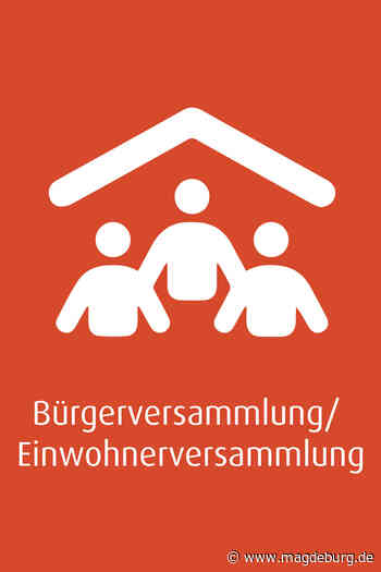 Einwohnerversammlung für den Stadtteil Lemsdorf am 26. August