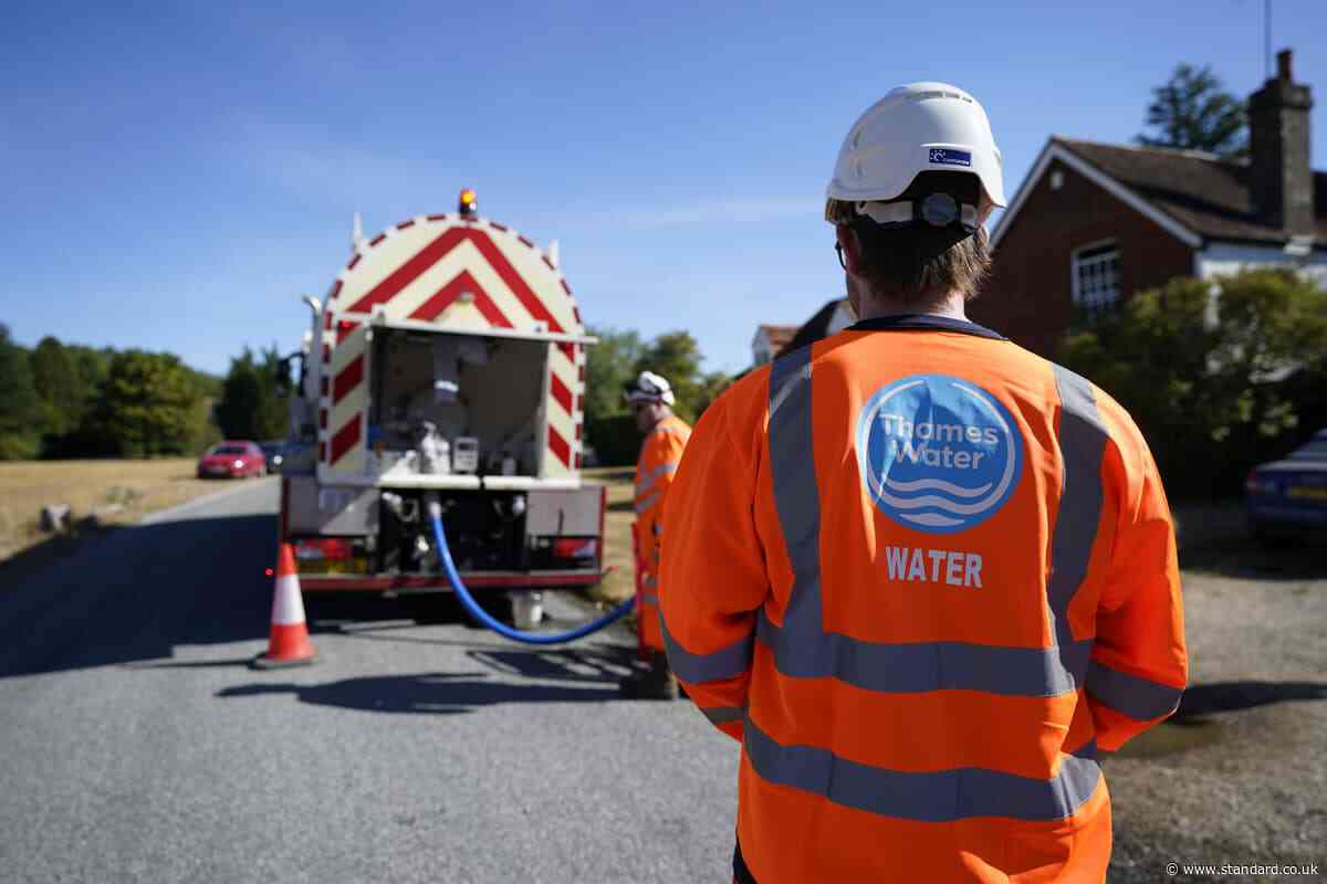 'No option off the table': Minister signals failing Thames Water still faces Government takeover