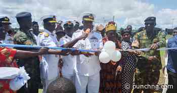 Navy renovates primary school, provides solar borehole, drainage in Bayelsa