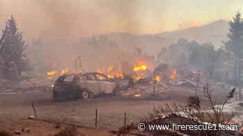 Crews gain ground on Nev. wildfire after more than 30 homes destroyed