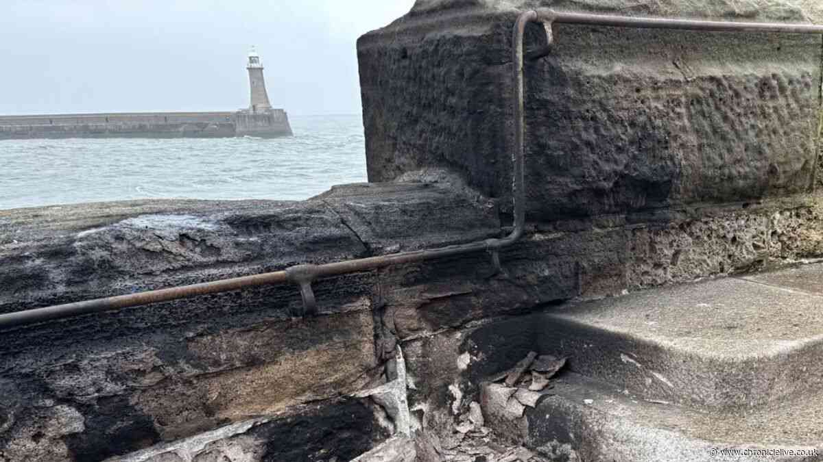 Deliberate fires, vandalism and damage causes Port of Tyne piers to remain closed to public