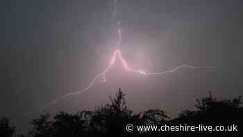 Met Office hits Cheshire with SECOND thunderstorm warning