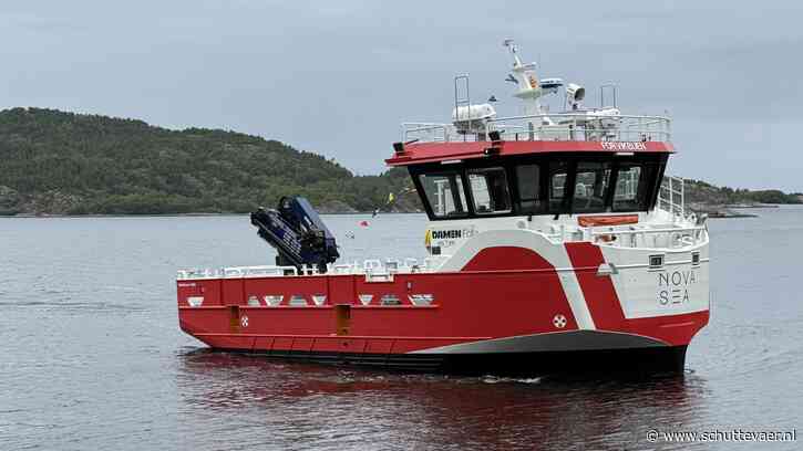Damen Folla levert laatste werkboot uit serie aan Mowi