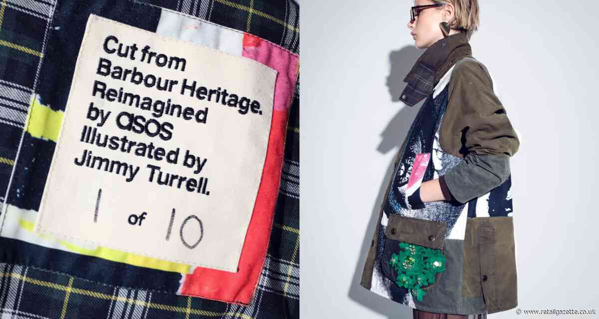 Barbour and ASOS unveil one-of-a-kind jackets, designed by Jimmy Turrell