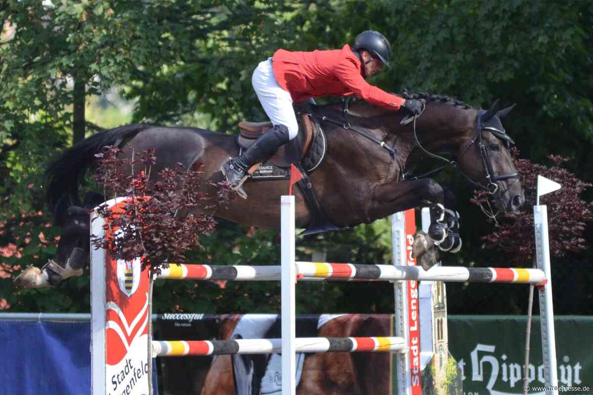 Reitsport: Gebürtiger Lengenfelder überragt in der alten Heimat