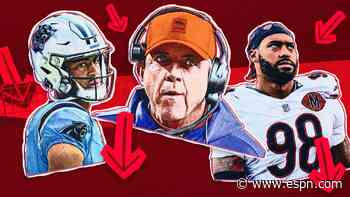 Five NFL teams that could decline this season: Barnwell on the Panthers, Broncos, Bears, more