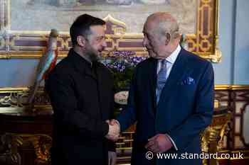 King hails bond between Ukraine and UK to mark country’s independence day