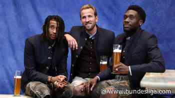 Bayern Munich ready themselves for Oktoberfest with lederhosen photo shoot