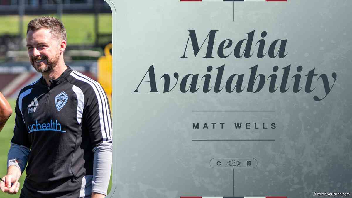 Media Availability | Matt Wells on facing San Diego, confidence in game model