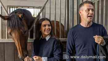 How the Owens fell in love with horse racing: former England star Michael and daughter Gemma take us on a tour of their luxurious Cheshire stables... as former Love Island star bids to make it as a professional jockey