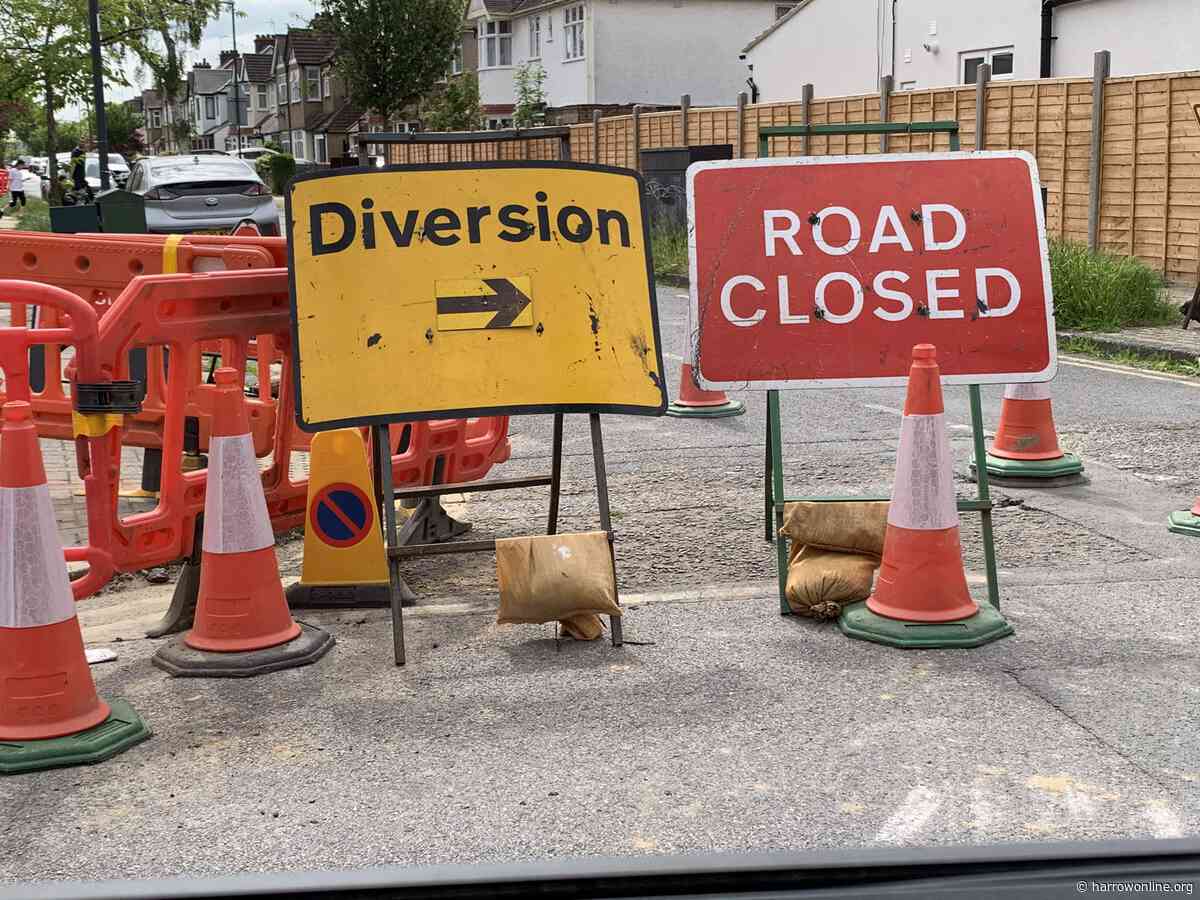Brent road closures in September including Kingsbury and Wembley